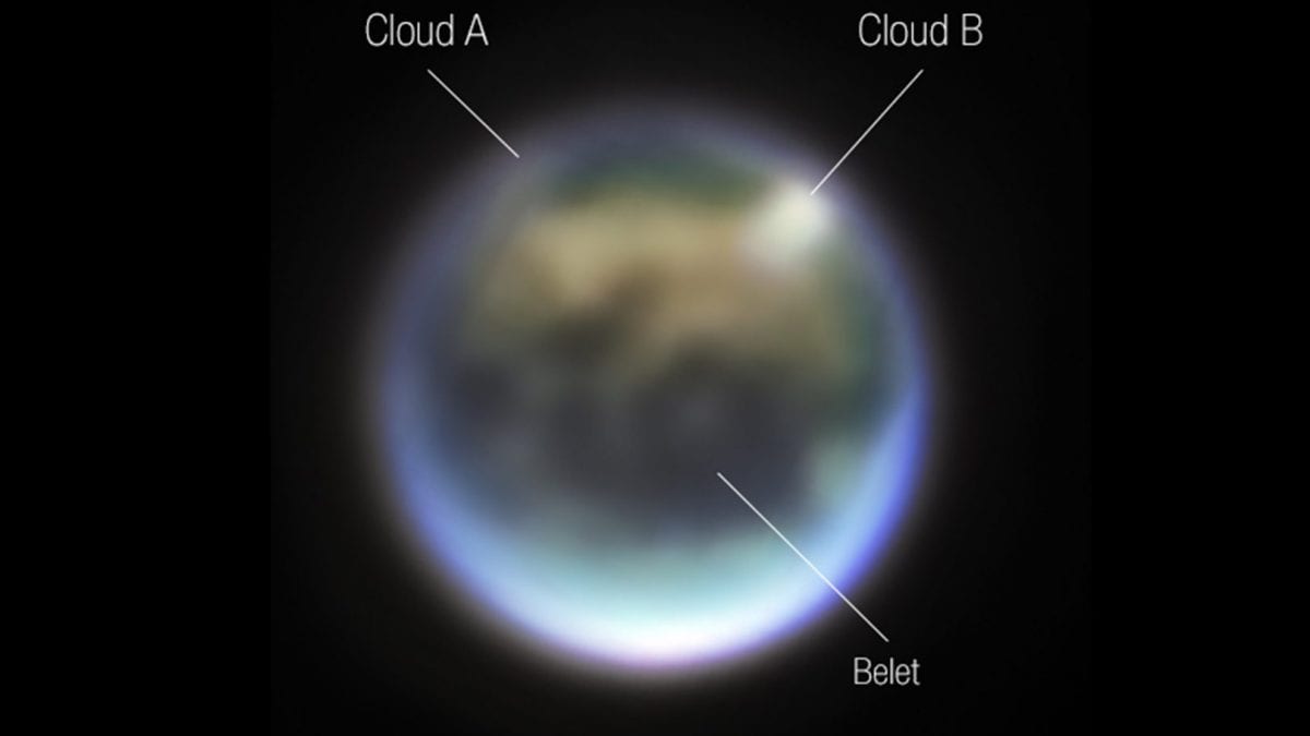Le James Webb a capturé les images incroyables des nuages de Titan, la lune de Saturne 2 Crédit : NASA, ESA, CSA, WM Keck Observatory, A. Pagan (STScI). Science : Équipe Webb Titan GTO