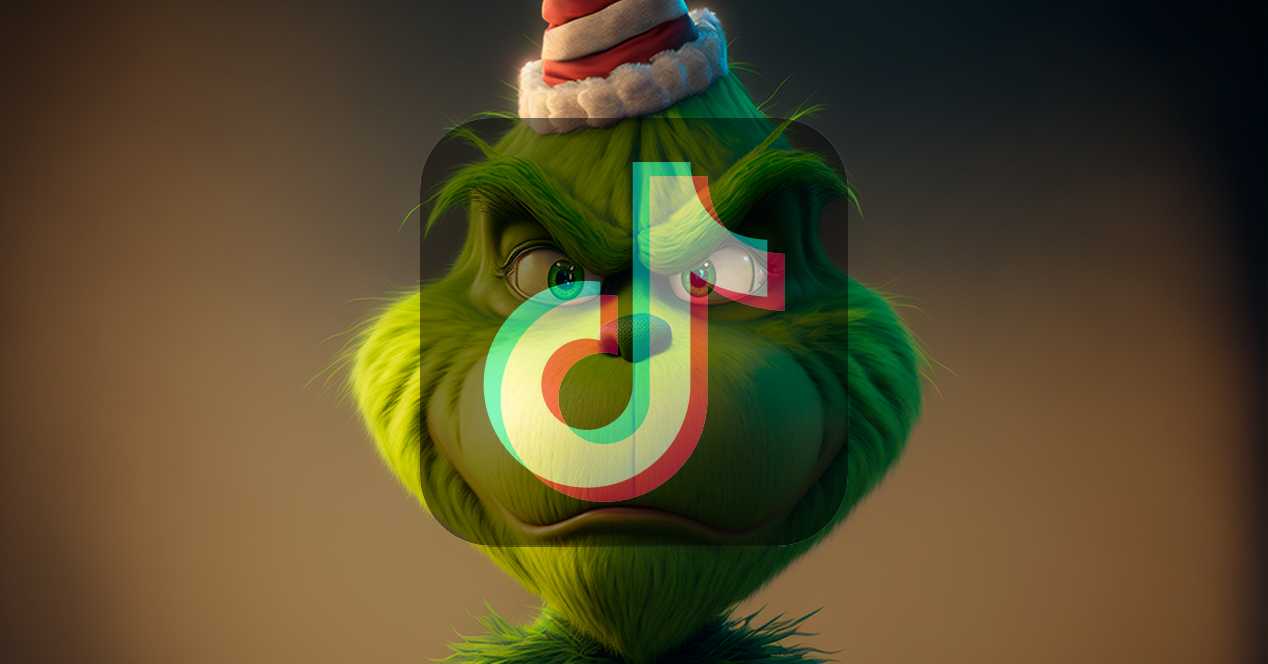 Le défi viral du Grinch sur TikTok montre (encore une fois) qu'on a perdu la tête sur les réseaux 2 Le Grinch généré par l'IA avec le logo TikTok