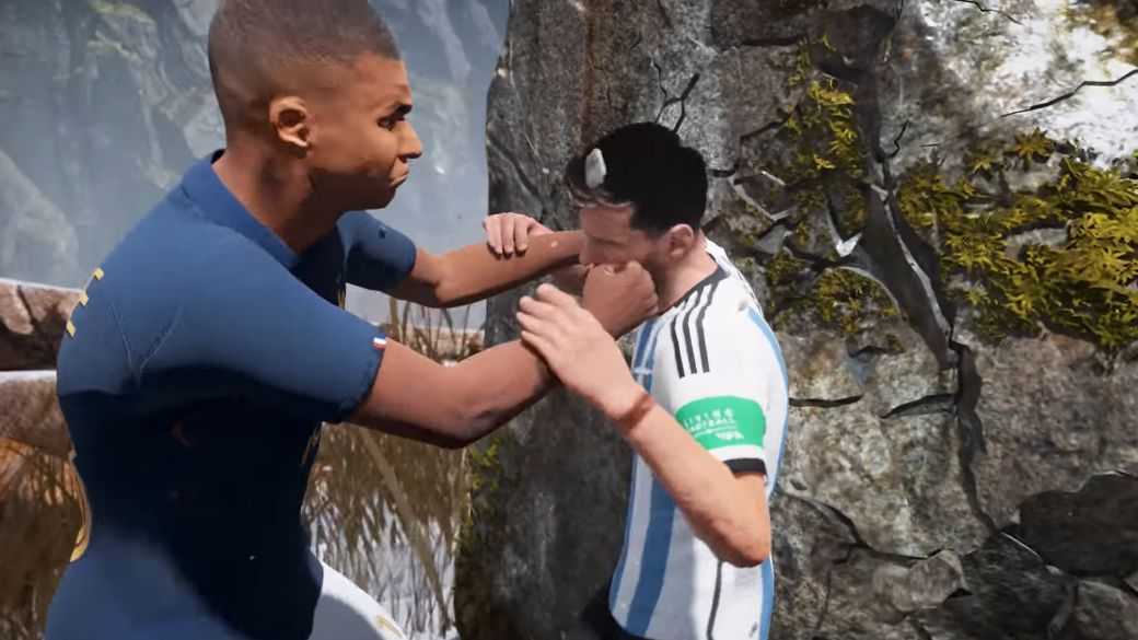 Messi Et Mbappé S'affrontent Dans Cette Cinématique Modifiée De God