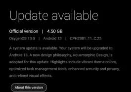Mise à jour stable d'Android 13 pour OnePlus Nord CE 2 Lite