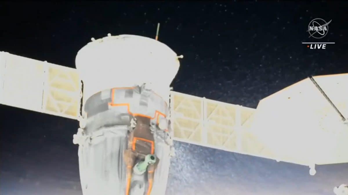 La Russie enverra une navette de sauvetage pour récupérer trois astronautes sur l'ISS 2 La perte du vaisseau spatial Soyouz. Crédit : NASA