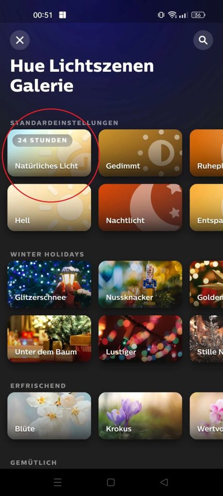 Philips Hue rolling out 'Natural Light' scene to some that changes color temperature through the day Philips Hue deploie une scene de lumiere naturelle pour certains