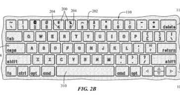 Un brevet Apple imagine les futurs claviers MacBook avec des touches rétroéclairées pouvant afficher dynamiquement différents symboles 23 Un brevet Apple imagine les futurs claviers MacBook avec des touches rétroéclairées pouvant afficher dynamiquement différents symboles
