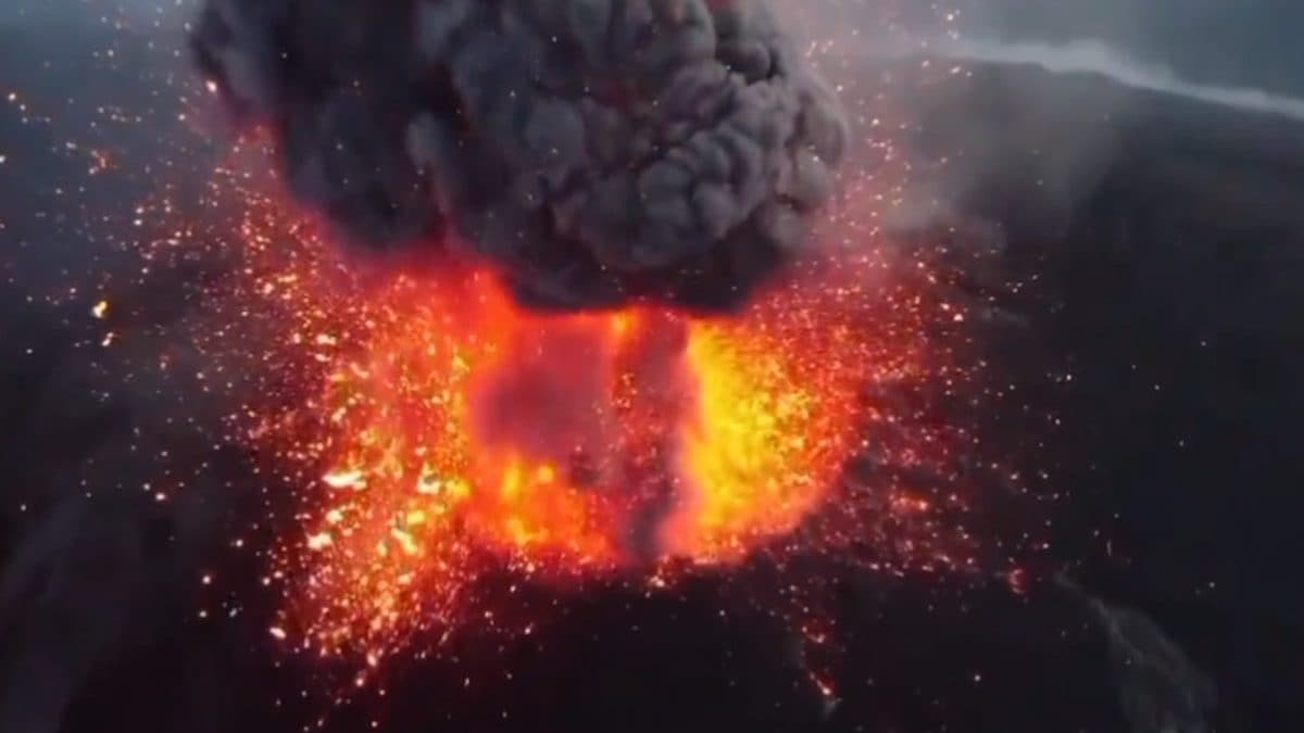 Violente éruption du Volcan de Feu au Guatemala : des images impressionnantes 2 L'éruption du volcan de feu. Crédit : Twitter / Infosismologique