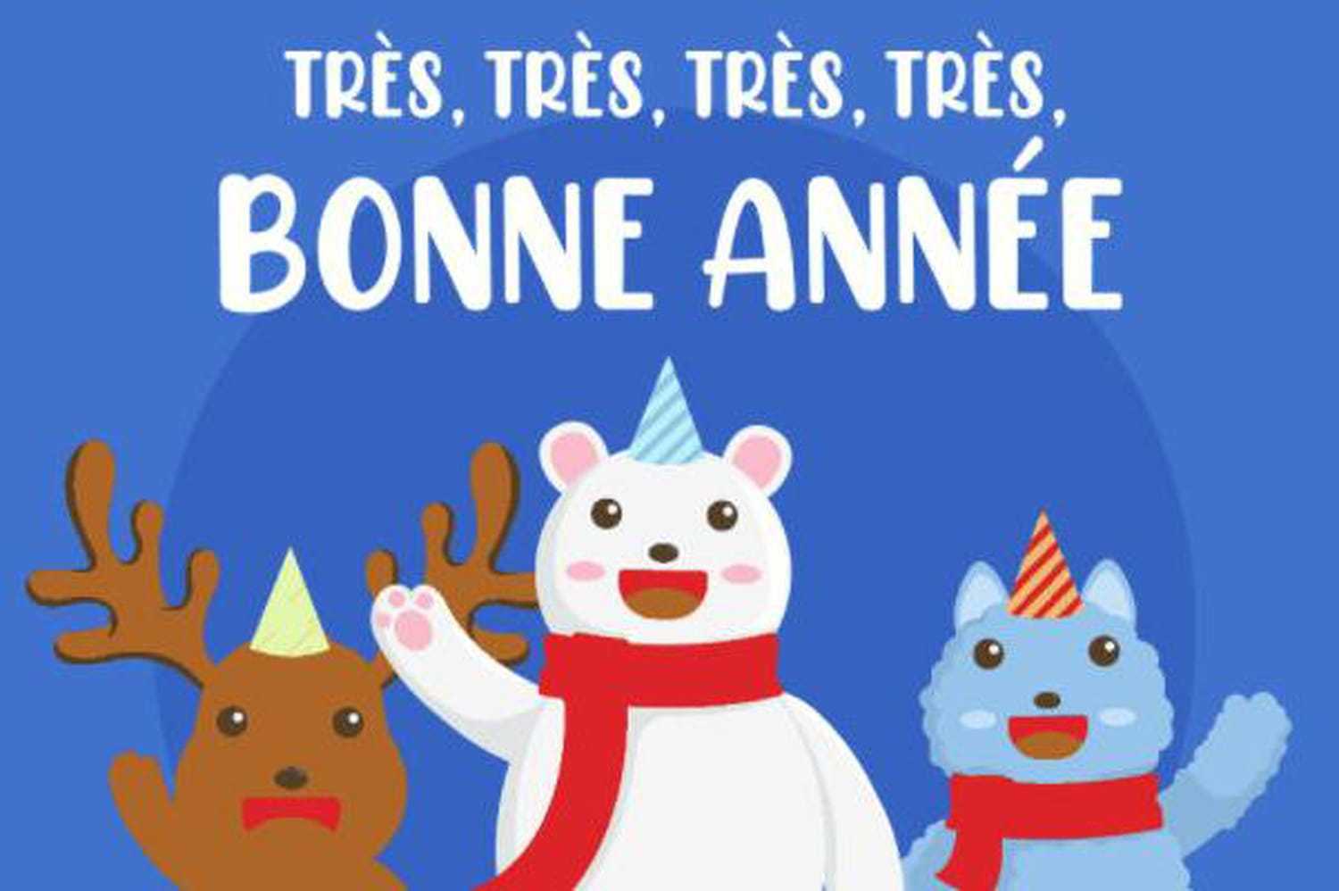 Bonne année 2023, images drôles et Gifs gratuits pour les vœux du Nouvel An 26 Bonne Annee 2023 Mignon Animaux