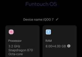 mise à jour iqoo 7 android 13