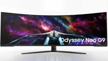 Les nouveaux moniteurs Samsung incluent un ultra-large 8K de 57 pouces et deux écrans QD-OLED massifs 24 Les Nouveaux Moniteurs Samsung Incluent Un Ultra Large 8k De 57