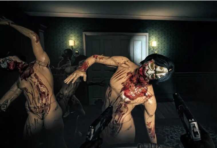 Ce jeu d'horreur en réalité virtuelle contrôle également lorsque vous fermez les yeux de peur 1 Ce Jeu D'horreur En Réalité Virtuelle Contrôle également Lorsque Vous