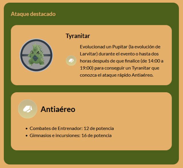 pokemon go community day classique janvier 2023 larvitar pupitar tyranitar