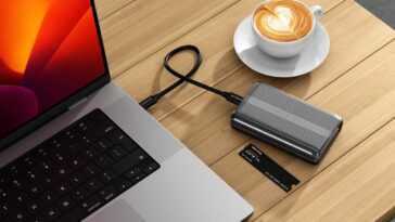 Satechi annonce un boîtier USB4 NVMe SSD Pro sans outil pour Mac et iPad avec des vitesses de 40 Gbit/s 2 Satechi annonce un boîtier USB4 NVMe SSD Pro sans outil pour Mac et iPad avec des vitesses de 40 Gbit/s