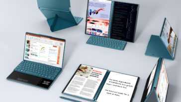 L'ordinateur portable Yoga Book 9i de Lenovo contient deux 13,3" Écrans tactiles OLED 3 L'ordinateur Portable Yoga Book 9i De Lenovo Contient Deux 13,3"