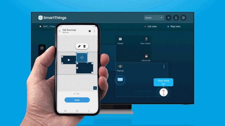 Les nouveaux Neo QLED de Samsung deviennent des centres de contrôle intelligents pour la maison 3 Votre téléviseur présente clairement tous les appareils connectés en 3D. (Photo : Samsung)
