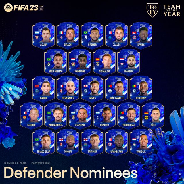 FIFA 23 découvre la liste finale des nominés TOTY avec l'absence de Cristiano Ronaldo 3 FIFA 23 découvre la liste finale des nominés TOTY avec l'absence de Cristiano Ronaldo