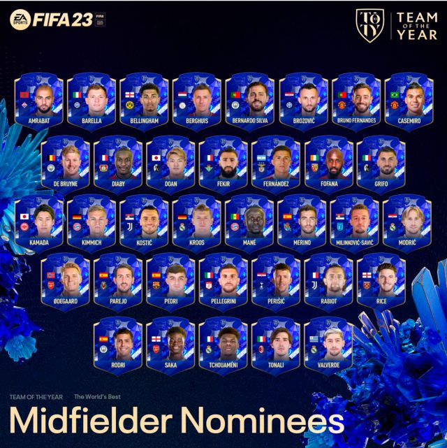 FIFA 23 découvre la liste finale des nominés TOTY avec l'absence de Cristiano Ronaldo 4 FIFA 23 découvre la liste finale des nominés TOTY avec l'absence de Cristiano Ronaldo