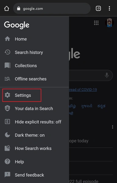 Comment désactiver les recherches de tendances sur Google (mobile et PC) 12 Désactiver les recherches tendance