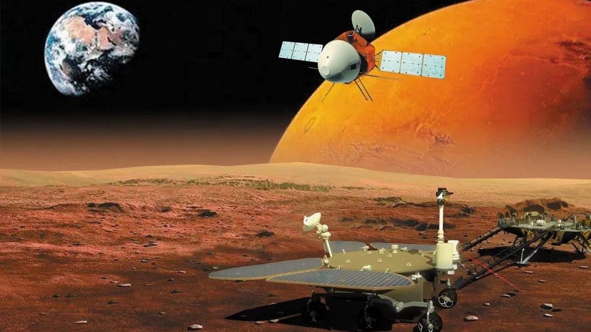 Contact perdu avec le rover chinois Zhurong: après qu'Insight Mars ait "réclamé" un autre hommage 3 Crédit : CNSA