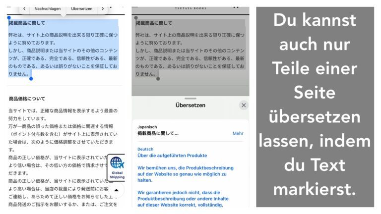 iPhone : traduisez facilement des sites Web et des textes 5 1673450287 767 iPhone traduisez facilement des sites Web et des