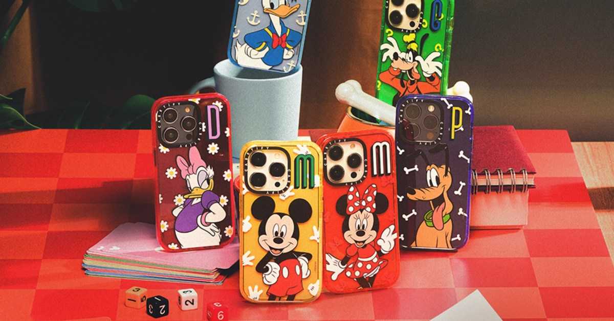 Les premiers étuis Disney pour iPhone 14 de CASETiFY sont ornés de motifs Mickey et ses amis