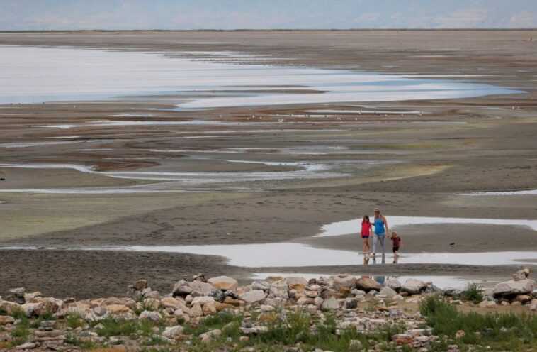 Ce lac pourrait disparaître dans 5 ans et exposer des millions de personnes à la poussière d'arsenic 1 Ce lac pourrait disparaître dans 5 ans et exposer des millions de personnes à la poussière d'arsenic