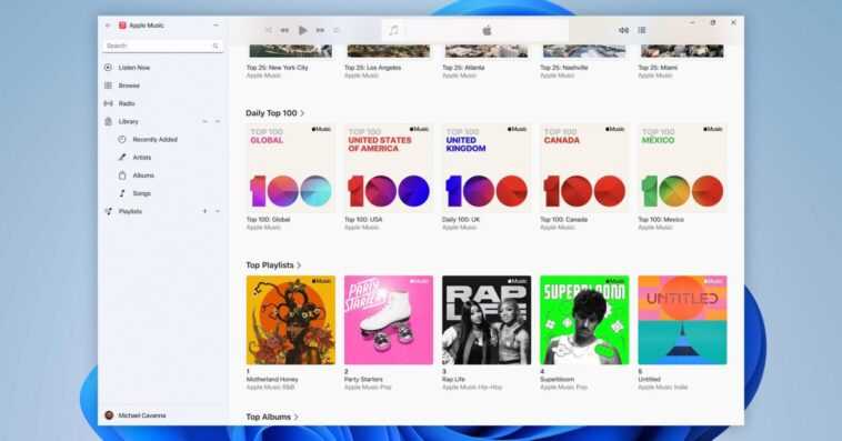 Les applications Apple Music et Apple TV pour Windows 11 sont désormais déployées en version bêta sur le Microsoft Store 1 Les applications Apple Music et Apple TV pour Windows 11 sont désormais déployées en version bêta sur le Microsoft Store