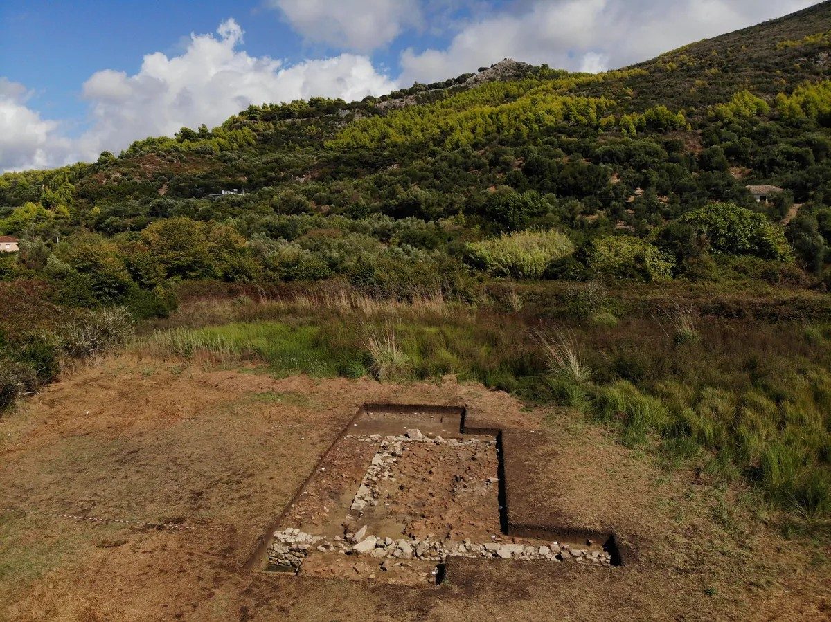 En Grèce découvert les vestiges d'un temple dédié à Poséidon : il donnait directement sur la mer 3 Les vestiges du temple. Crédit : Institut archéologique autrichien