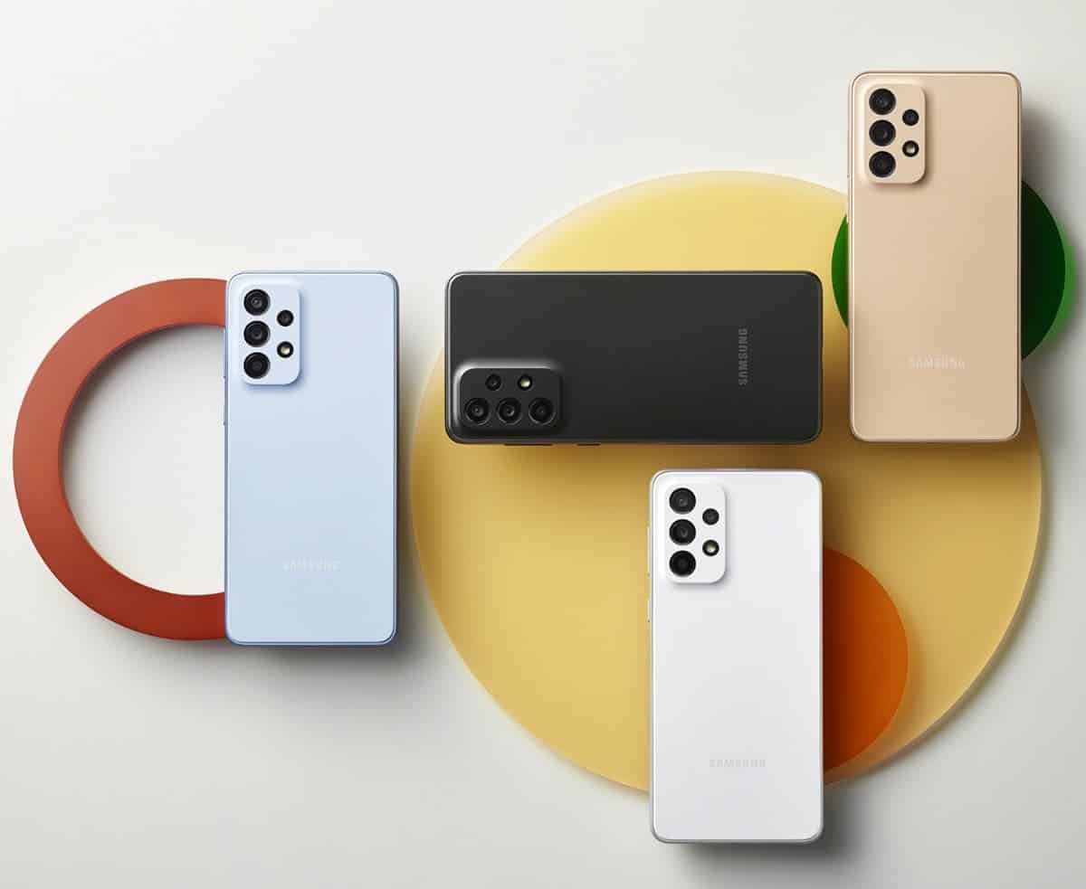 Les meilleurs smartphones milieu de gamme à acheter début 2023 8 Options de couleur du Samsung Galaxy A33 5G - meilleurs smartphones de milieu de gamme