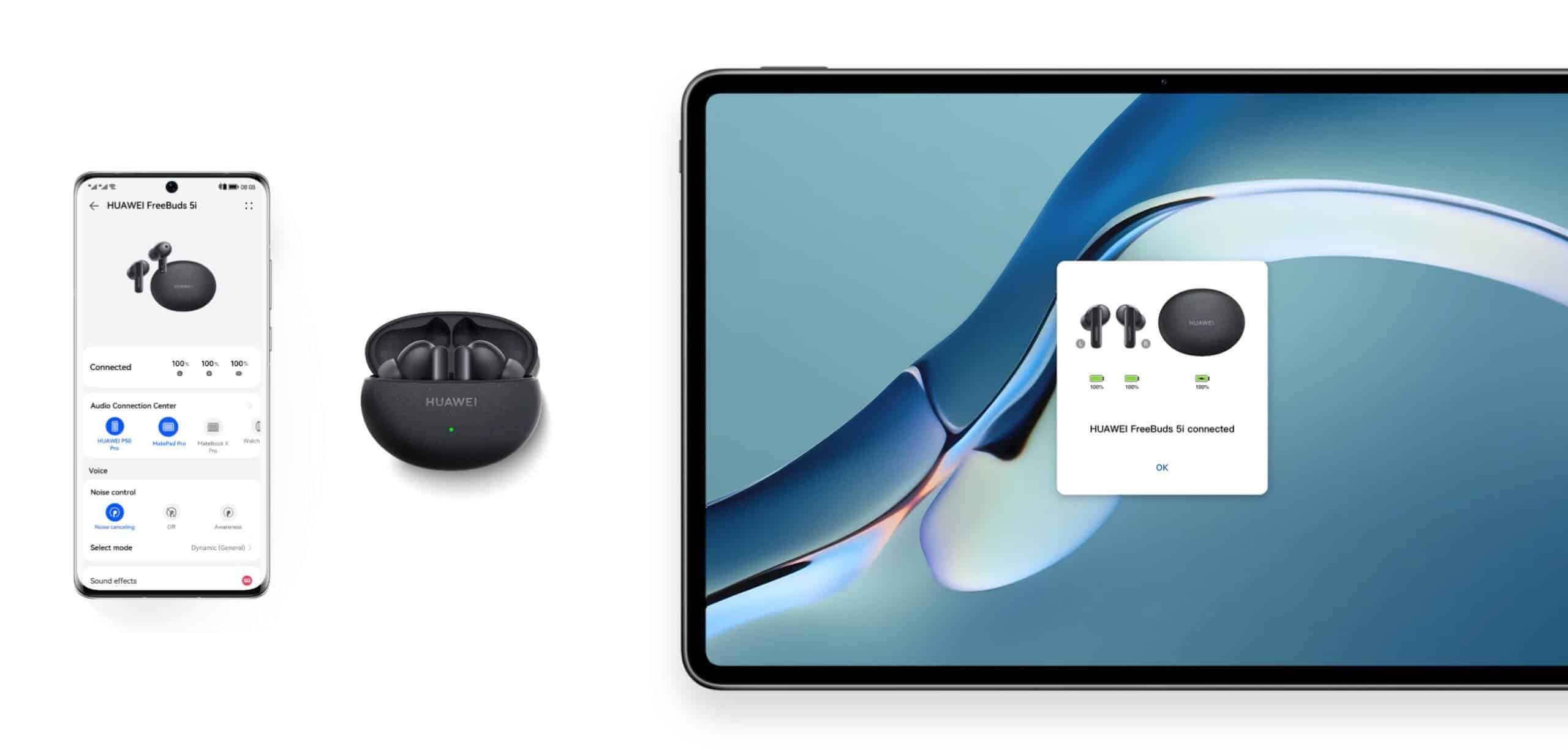 Huawei Freebuds 5i : Découvrez le tueur AirPods Pro ! 4 connectivité multipoint