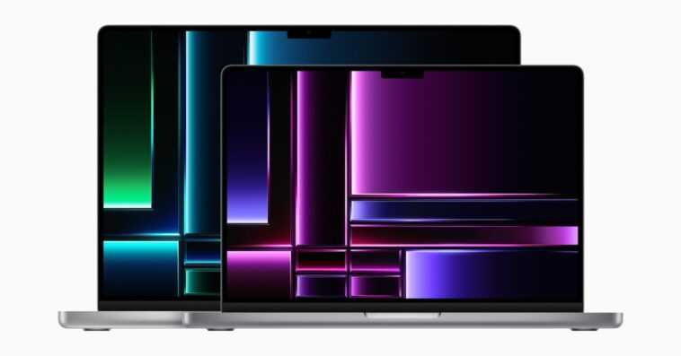 Nouveau MacBook Pro désormais officiel : puces M2 Pro et M2 Max, HDMI 8K, Wi-Fi 6E 1 Nouveau MacBook Pro désormais officiel : puces M2 Pro et M2 Max, HDMI 8K, Wi-Fi 6E