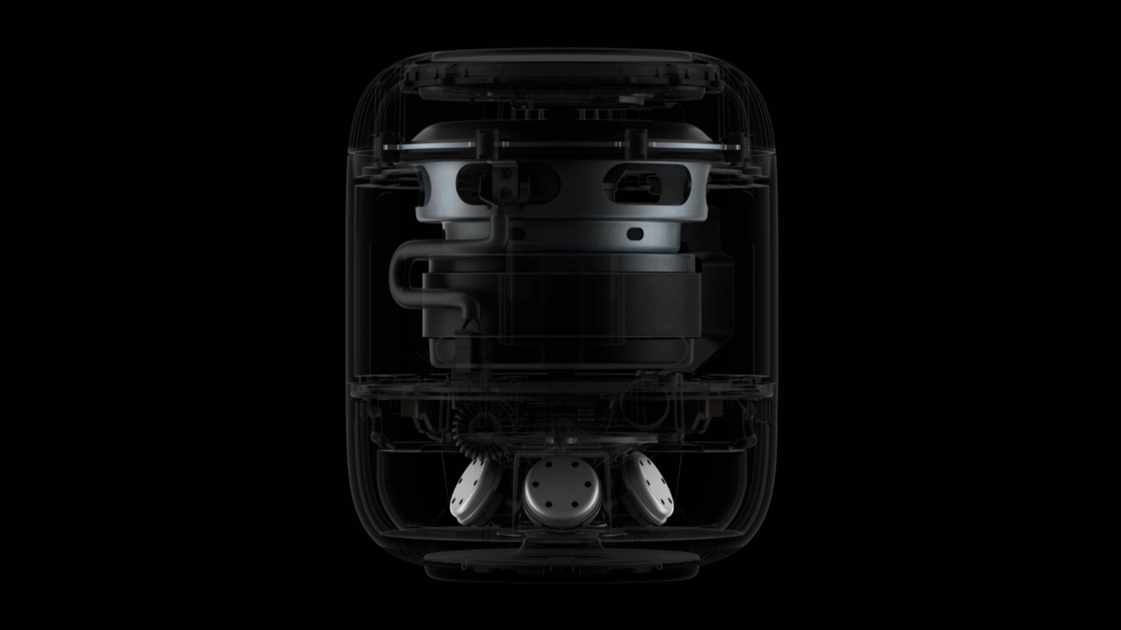 Haut-parleurs et micros de comparaison HomePod