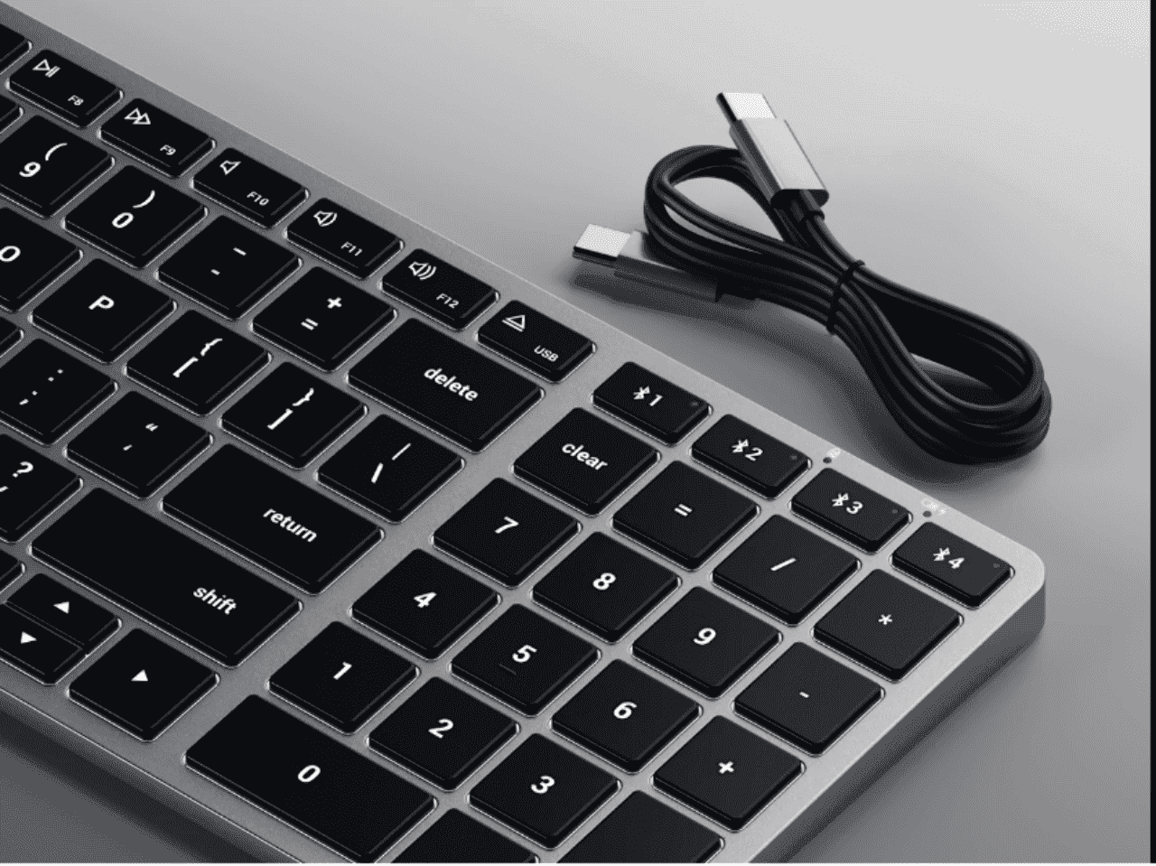 Top 9 des meilleurs claviers de 2023, des minimalistes aux durables 6 Clavier rétroéclairé Bluetooth Satechi Slim X2