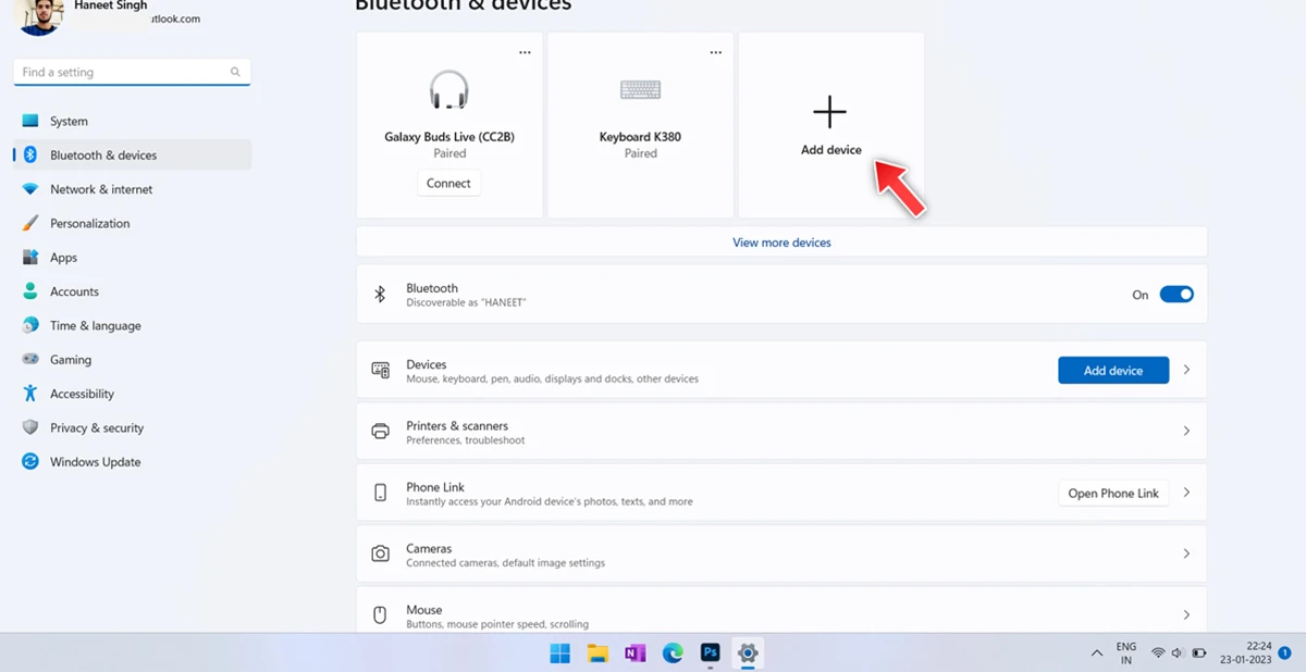 comment connecter des airpods à windows 11