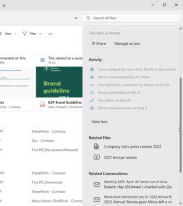 Ce sera la refonte de l'explorateur de fichiers de Windows 11 3 Panneau de détails de l'explorateur de fichiers