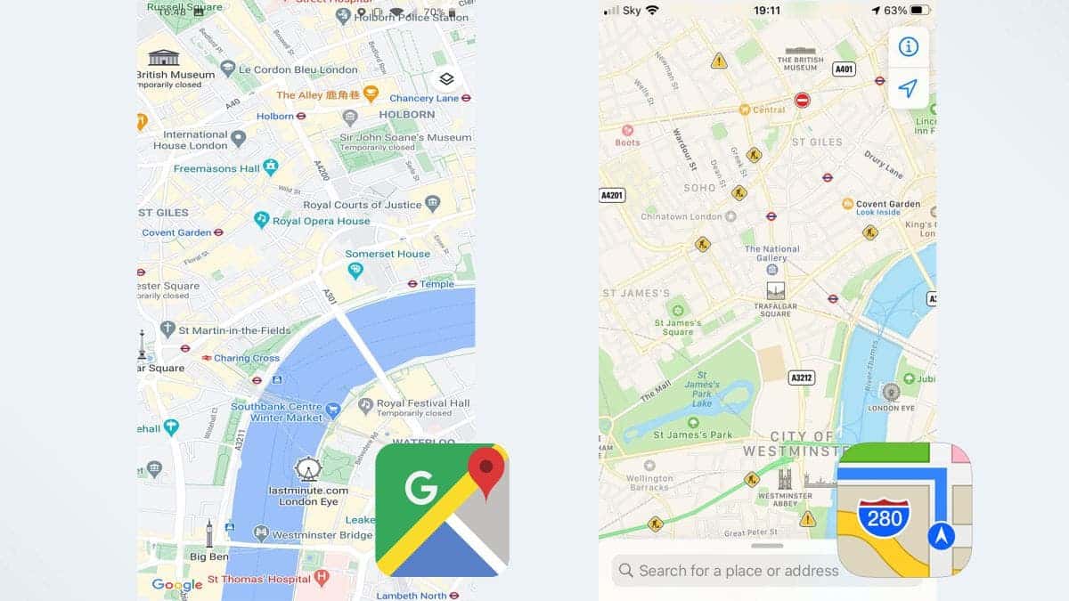 Apple est dans une "guerre silencieuse" contre Google qui est alimentée par la rancune envers Android 3 Cartes Apple