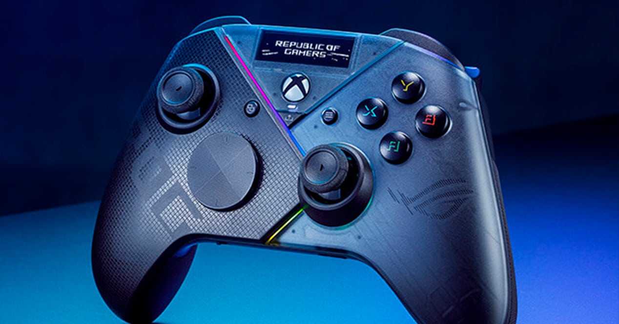 Asus A Un Contrôleur Xbox Officiel Avec Un écran Oled