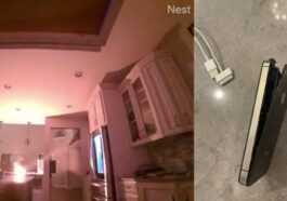 Cet iPhone 4 a pris feu alors qu'il se chargeait pendant la nuit et une caméra Nest a pris feu