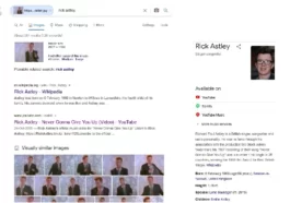 Recherche inversée d'images Google