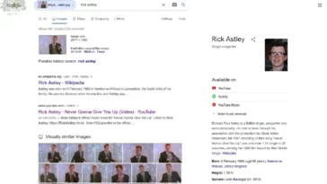 Recherche inversée d'images Google