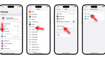 comment faire de google maps par défaut sur iphone