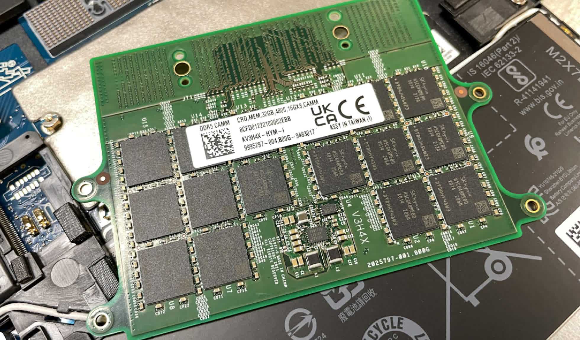 JEDEC is working to finalize SO-DIMM replacement CAMM