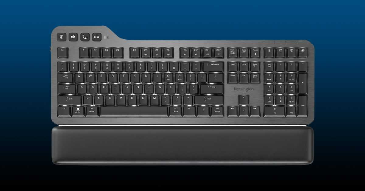 Kensington dévoile le clavier mécanique silencieux QuietType Pro