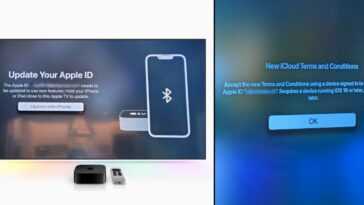 L'Apple TV s'attend à ce que vous ayez un iPhone afin d'accepter les nouvelles conditions générales d'iCloud 9 L'Apple TV s'attend à ce que vous ayez un iPhone afin d'accepter les nouvelles conditions générales d'iCloud