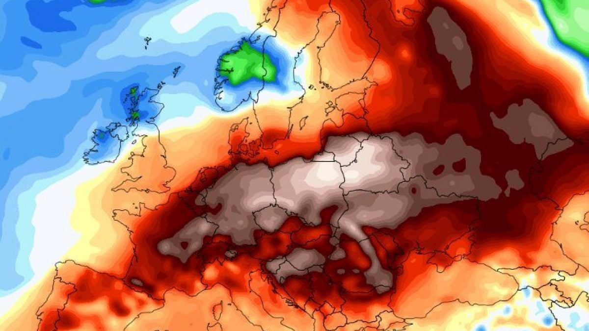 La canicule de cet hiver est l'événement climatique le plus extrême de l'histoire européenne 2 Températures supérieures à la moyenne saisonnière ces derniers jours / weatherbell.com