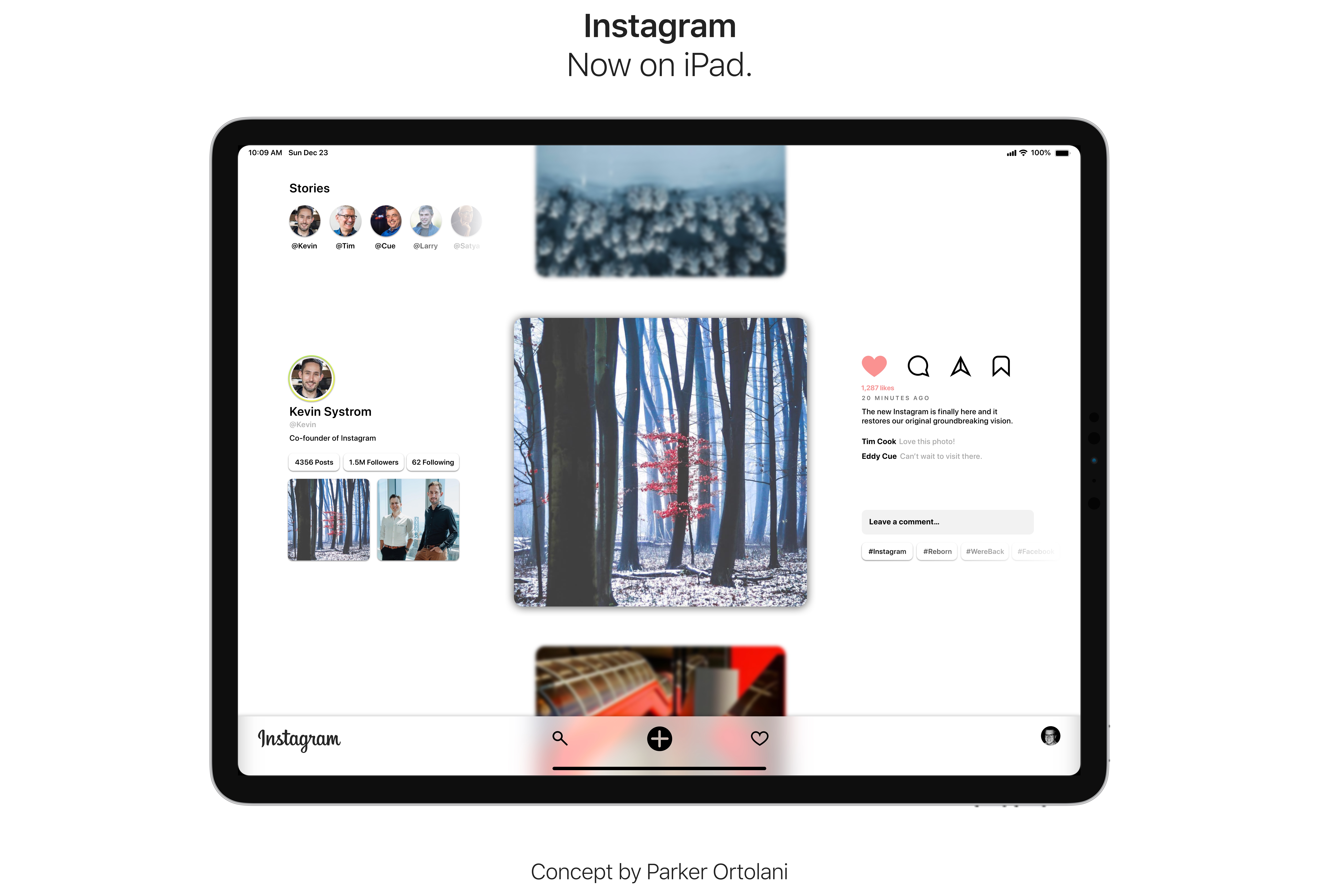 It's 2023, Instagram should make an iPad app Nous sommes en 2023 Instagram devrait faire une application iPad