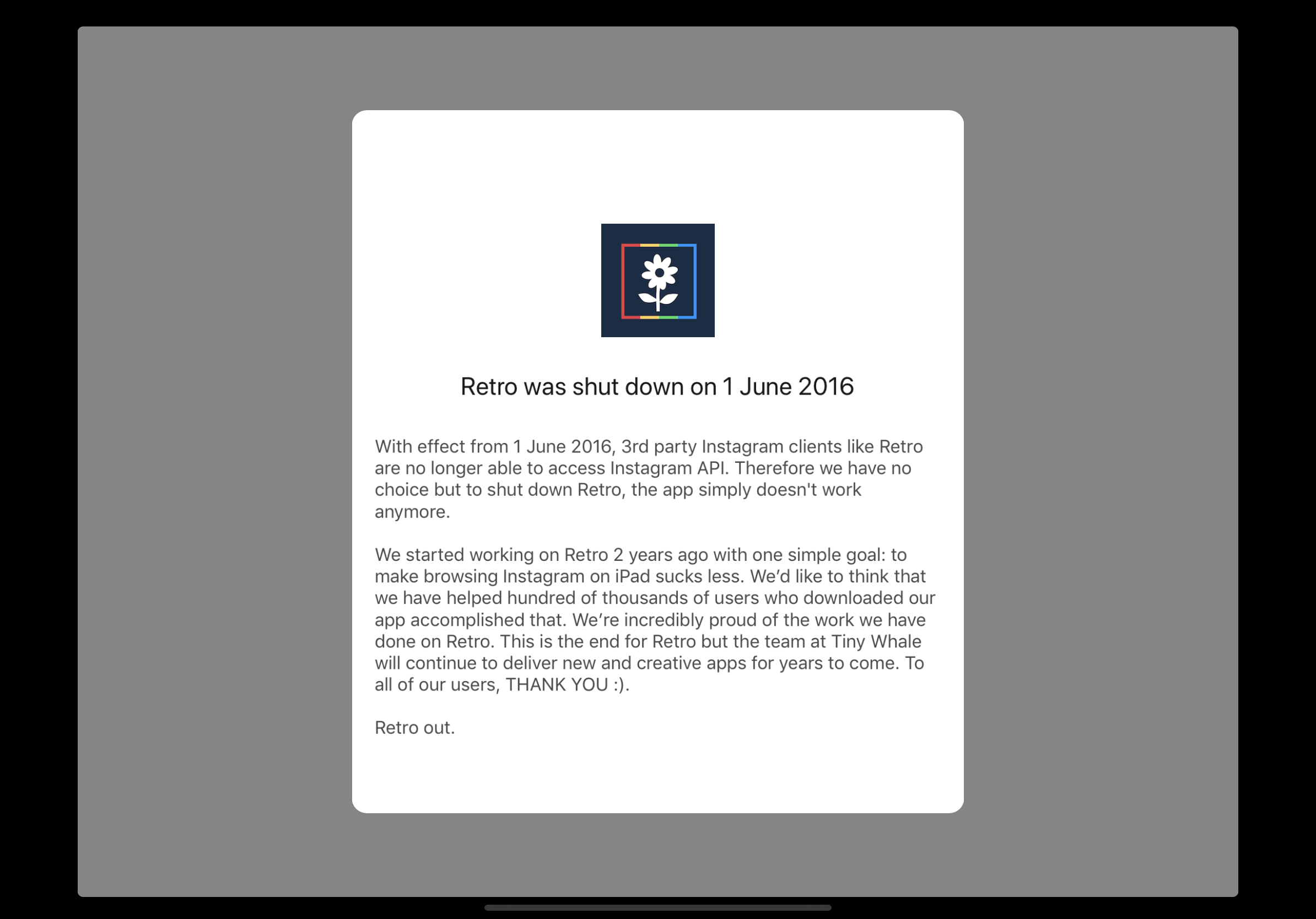 It's 2023, Instagram should make an iPad app Nous sommes en 2023 Instagram devrait faire une application iPad