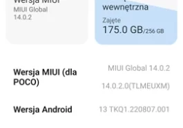 mise à jour poco f4 miui 14