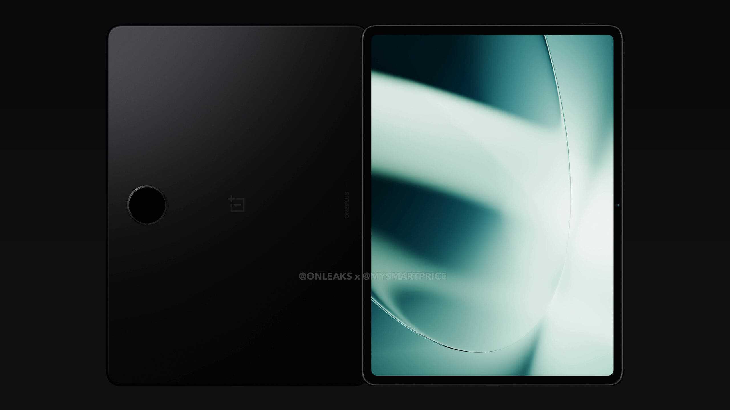 Render Leak révèle le design accrocheur du OnePlus Pad 2 Rendu du pad OnePlus