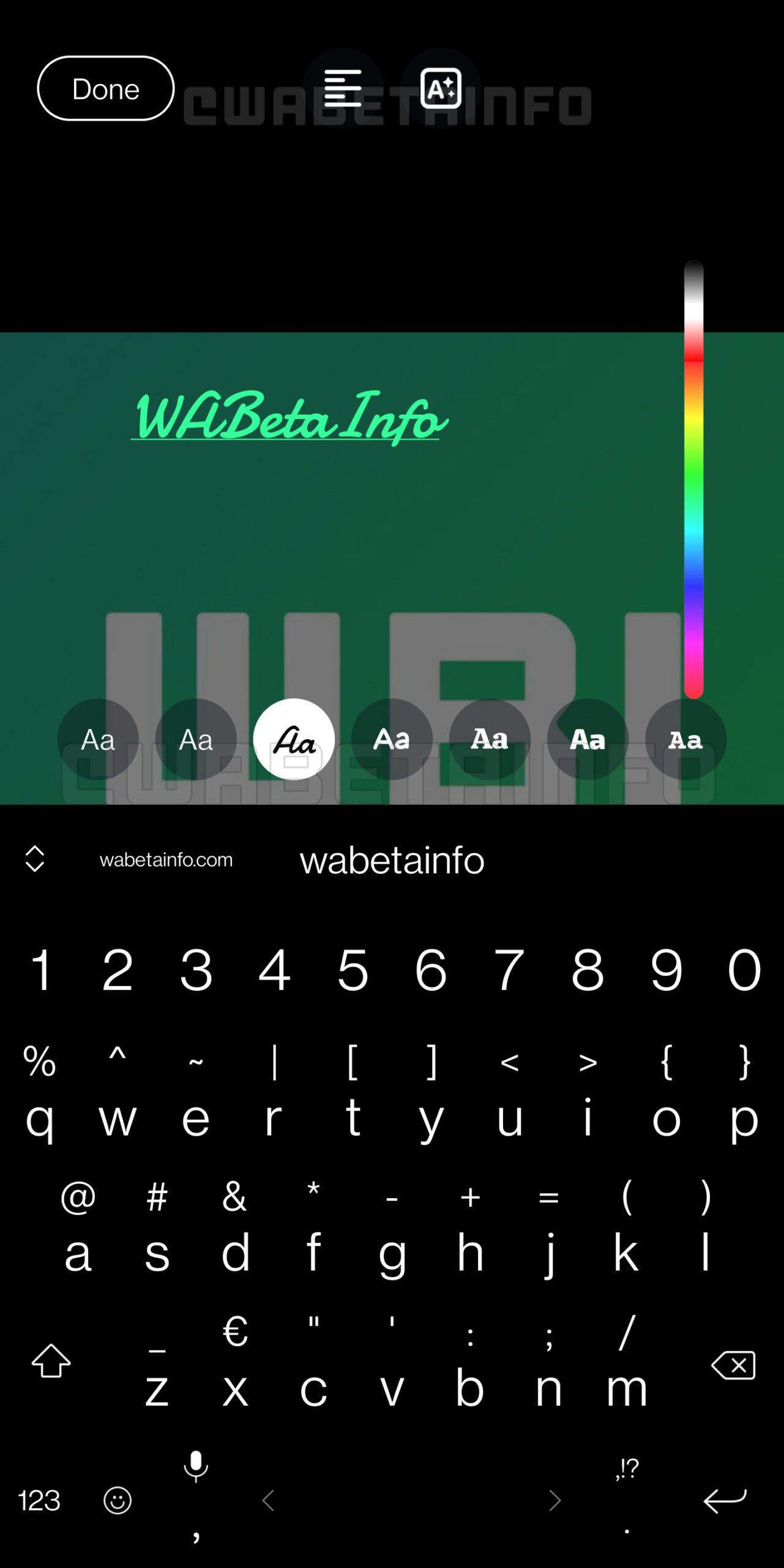 WhatsApp pour Android recevra bientôt un nouvel éditeur de texte 2 WhatsApp pour Android recevra bientot un nouvel editeur de