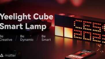 Yeelight lance une nouvelle lampe intelligente Cube compatible avec HomeKit via la norme Matter 4 Yeelight lance une nouvelle lampe intelligente Cube compatible avec HomeKit via la norme Matter