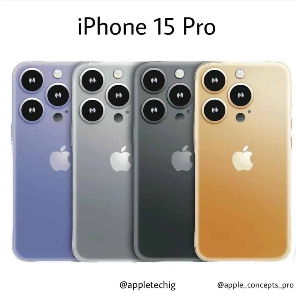 iPhone 15 Pro : le Wi-Fi 6E sera exclusif aux variantes les plus coûteuses 3 Série iPhone 15