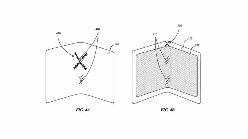 iPhone pliable : Apple dépose un autre brevet pour un écran auto-cicatrisant 2 iPhone pliable Apple depose un autre brevet pour un